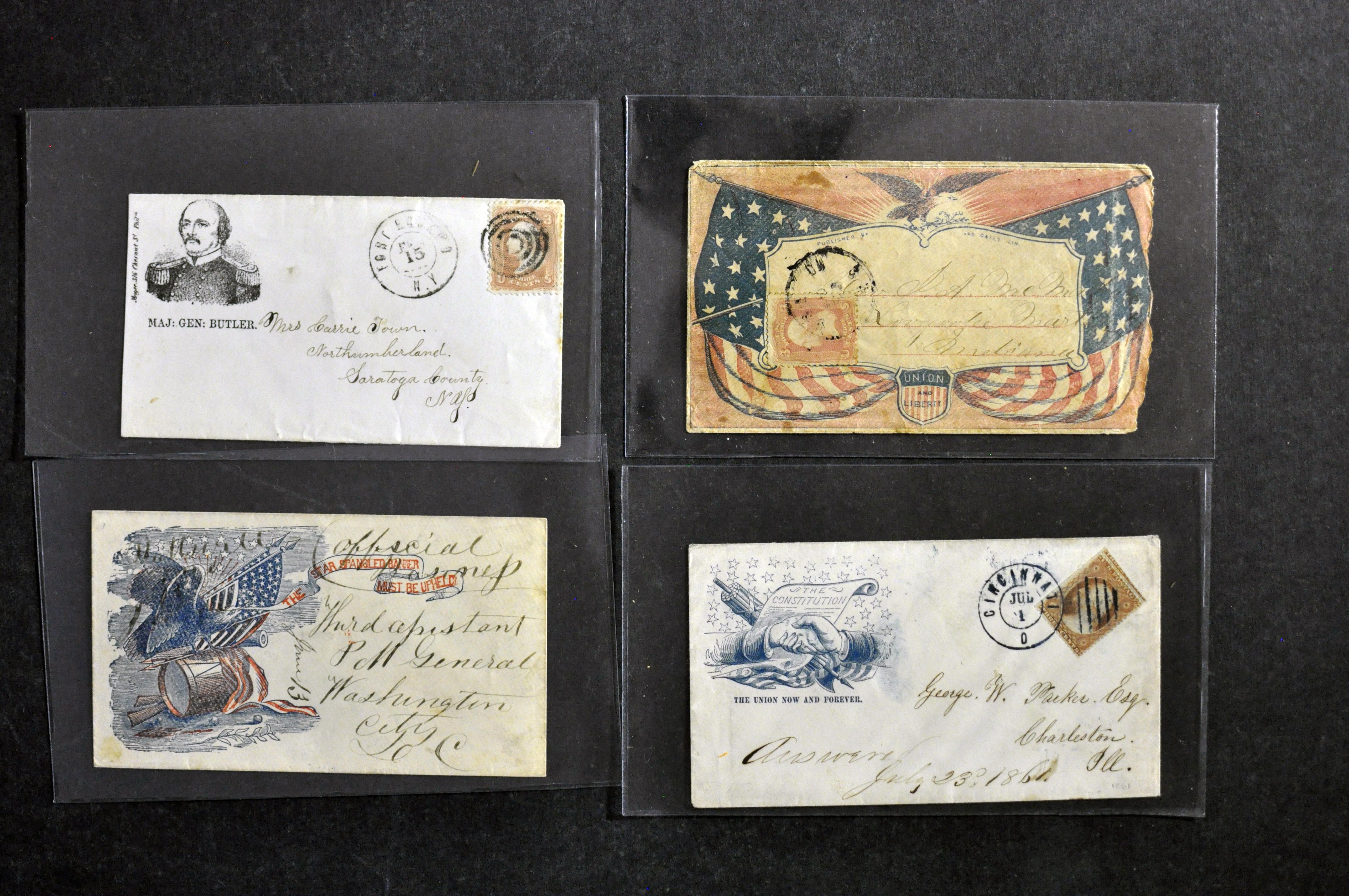 Civil War Covers Union Patriotic Covers Stamp Auctions