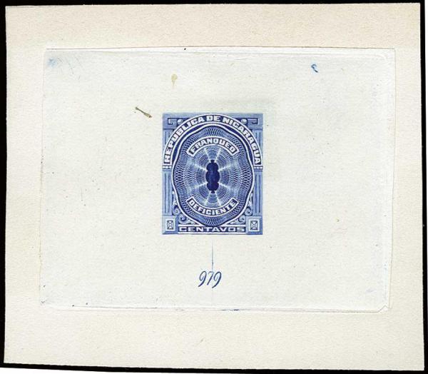 Lote 4120 - Sellos y sobres extranjeros - HR Harmer Inc. Venta 3032 Colección Bill Byerley de Nicaragua