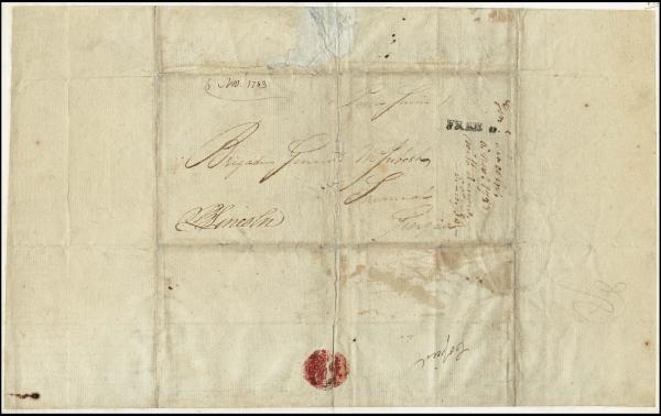 Lot 3323 - united states postal history Stampless Covers - Free Franks -  H. R. Harmer Inc United States and Worldwide Stamps, Covers, and Collections