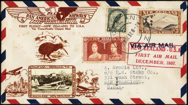 Lot 3355 - United States and Foreign Airmail Covers Foreign Flight Covers Lots and Collections -  H. R. Harmer Inc United States and Worldwide Stamps, Covers, and Collections