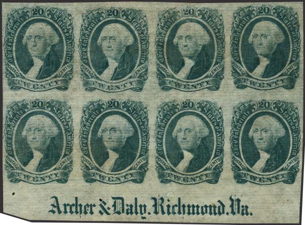 Lot 140 - Confederate States of America Postal History Confederate States General Issues - H. R. Harmer Inc January 26, 2022: “Erivan” Collection Part VI Lot 140 - Confederate States of America Postal History Confederate States General Issues - H. R. Harmer Inc January 26, 2022: “Erivan” Collection Part VI