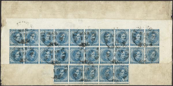 Lot 135 - Confederate States of America Postal History Confederate States General Issues - H. R. Harmer Inc January 26, 2022: “Erivan” Collection Part VI Lot 135 - Confederate States of America Postal History Confederate States General Issues - H. R. Harmer Inc January 26, 2022: “Erivan” Collection Part VI