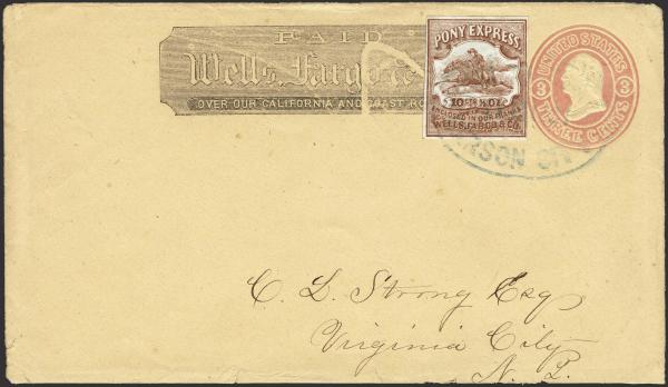 Lot 39 - western express covers - H. R. Harmer Inc January 26, 2022: “Erivan” Collection Part VI Lot 39 - western express covers - H. R. Harmer Inc January 26, 2022: “Erivan” Collection Part VI